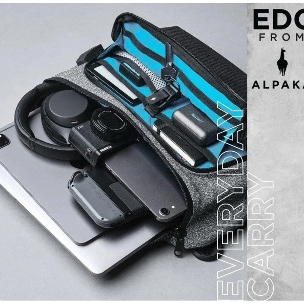 (6)ALPAKA Bravo Sling Max Crossbody Messenger Bag | Anti Theft Backpack
